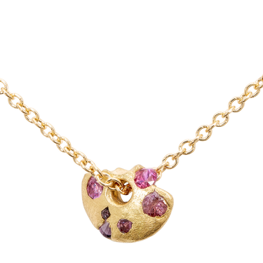 Purple Mini Spinner Necklace - Made to Order